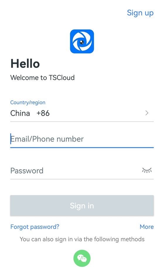 登录界面