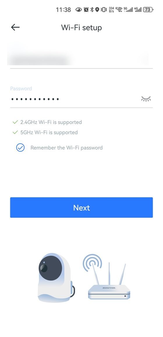 输入 Wi-Fi 信息