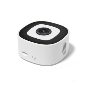 VuePod aquarium and terrarium camera three-quarter view